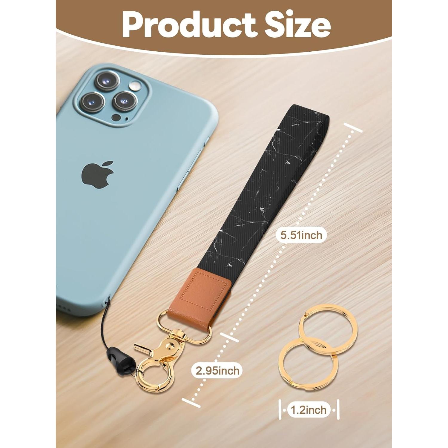 Llave de muñeca Handlein Z para mujeres y hombres, negro