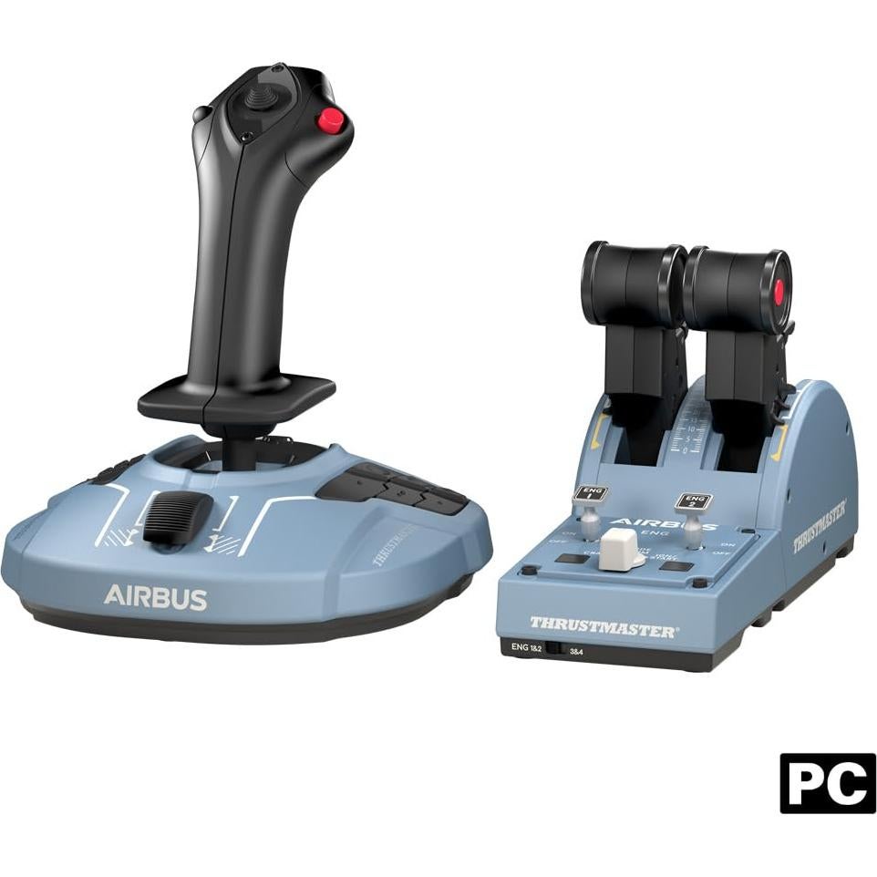 Paquete Oficial Thrustmaster TCA Airbus PC Joystick