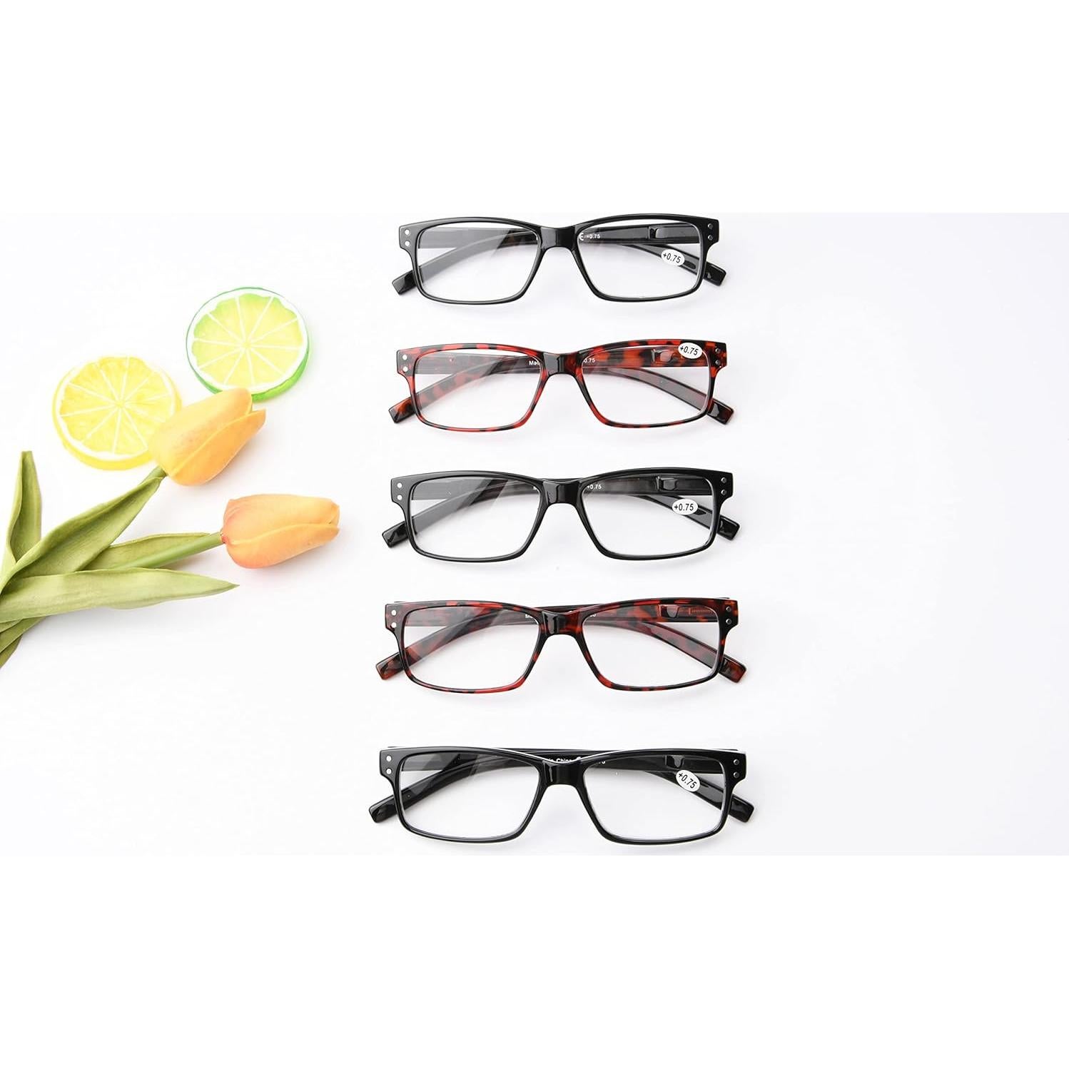 Gafas de Lectura Eyekepper 5 Paquete Hombres Bisagras