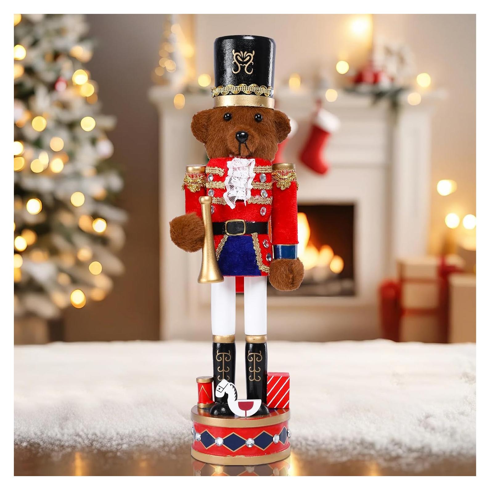 Cascanueces de Navidad WONDER GARDEN 38 cm Madera Bronce