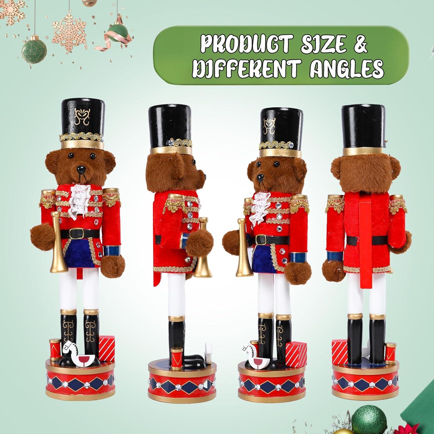 Cascanueces de Navidad WONDER GARDEN 38 cm Madera Bronce