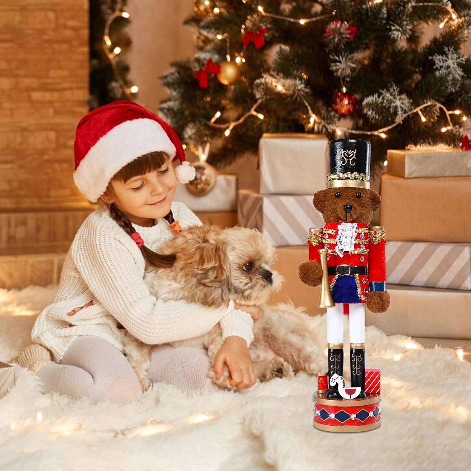 Cascanueces de Navidad WONDER GARDEN 38 cm Madera Bronce