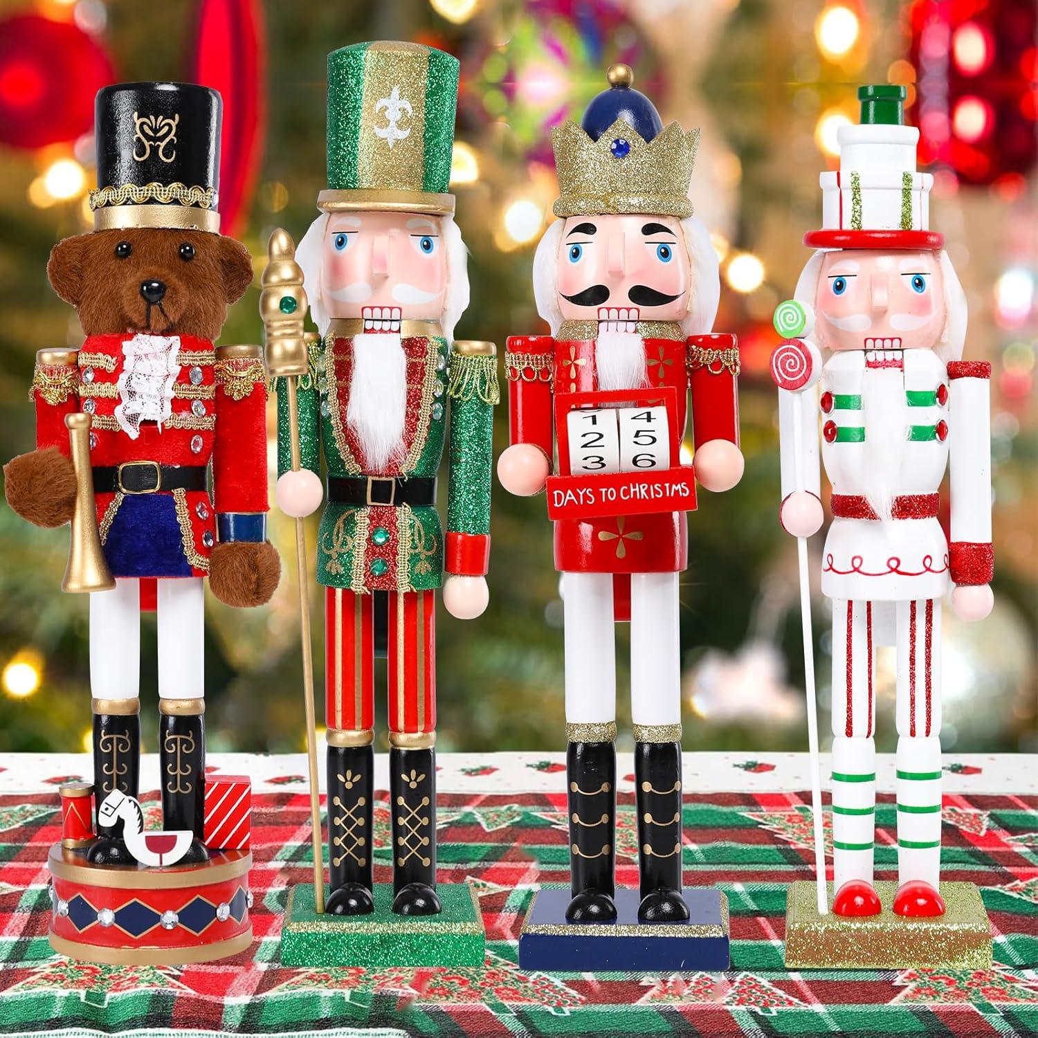 Cascanueces de Navidad WONDER GARDEN 38 cm Madera Bronce