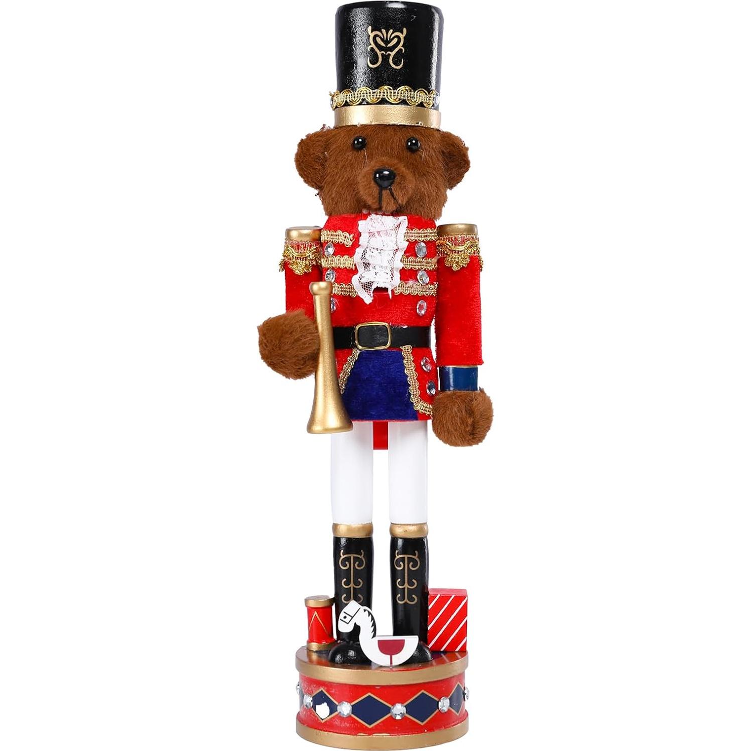 Cascanueces de Navidad WONDER GARDEN 38 cm Madera Bronce