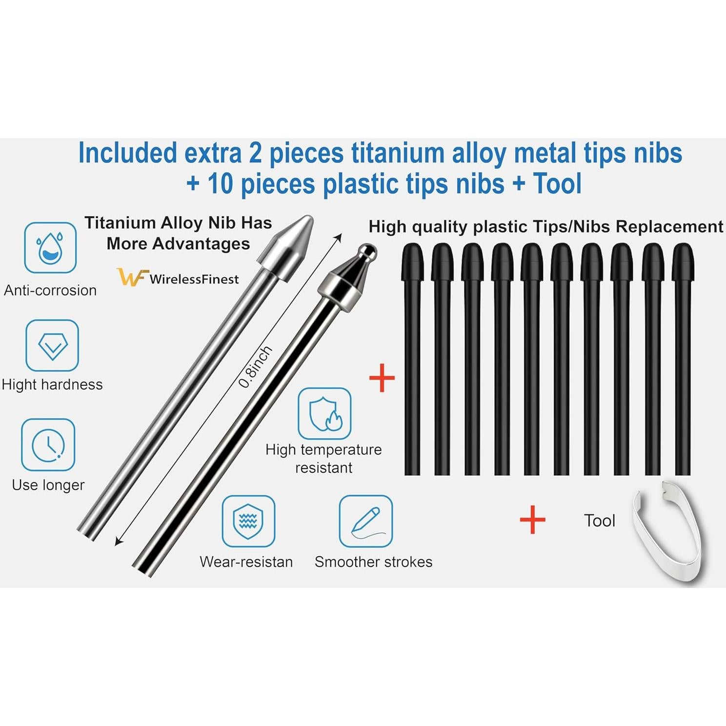 Puntas de Reemplazo S Pen King Write para Samsung Galaxy Tab