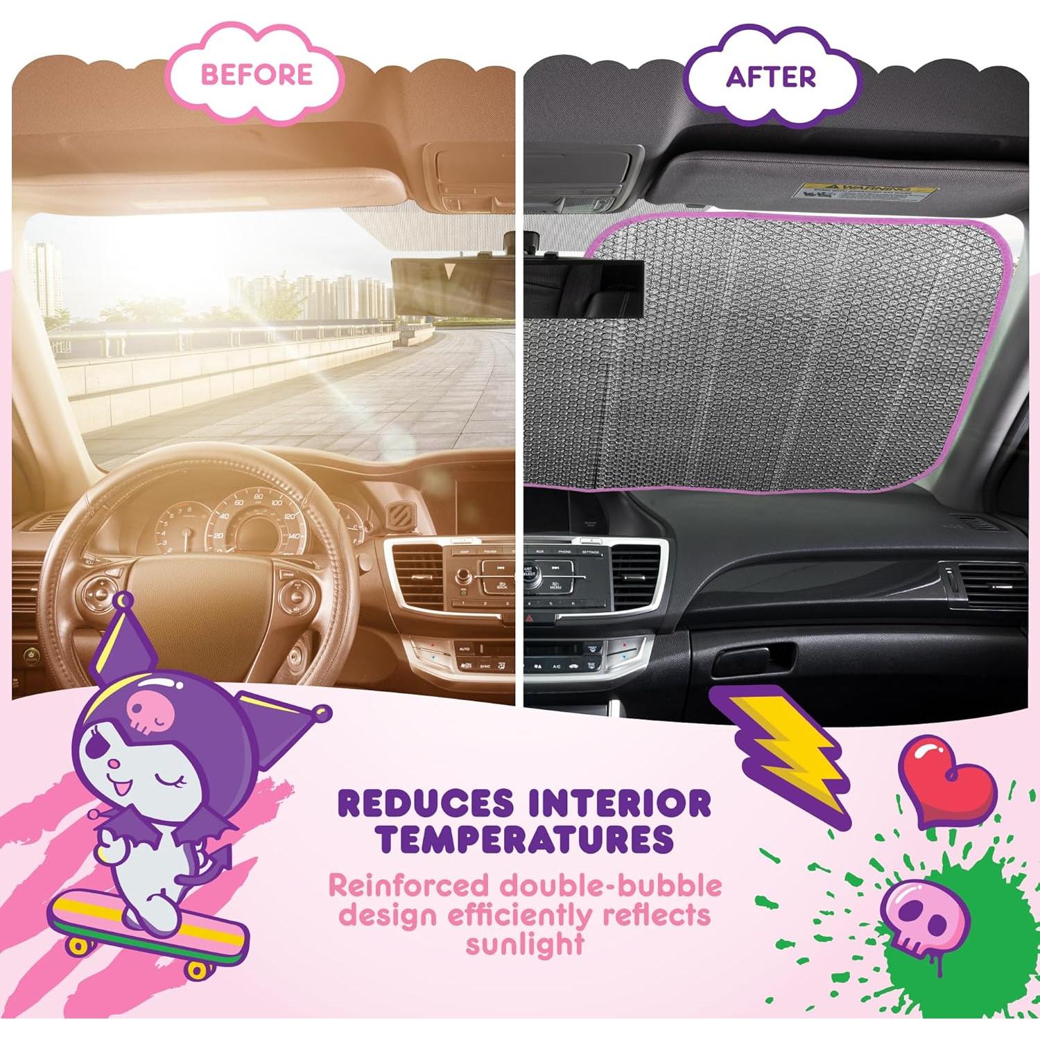 Sombra de Sol Parabrisas Hello Kitty Carbella 147x69 cm