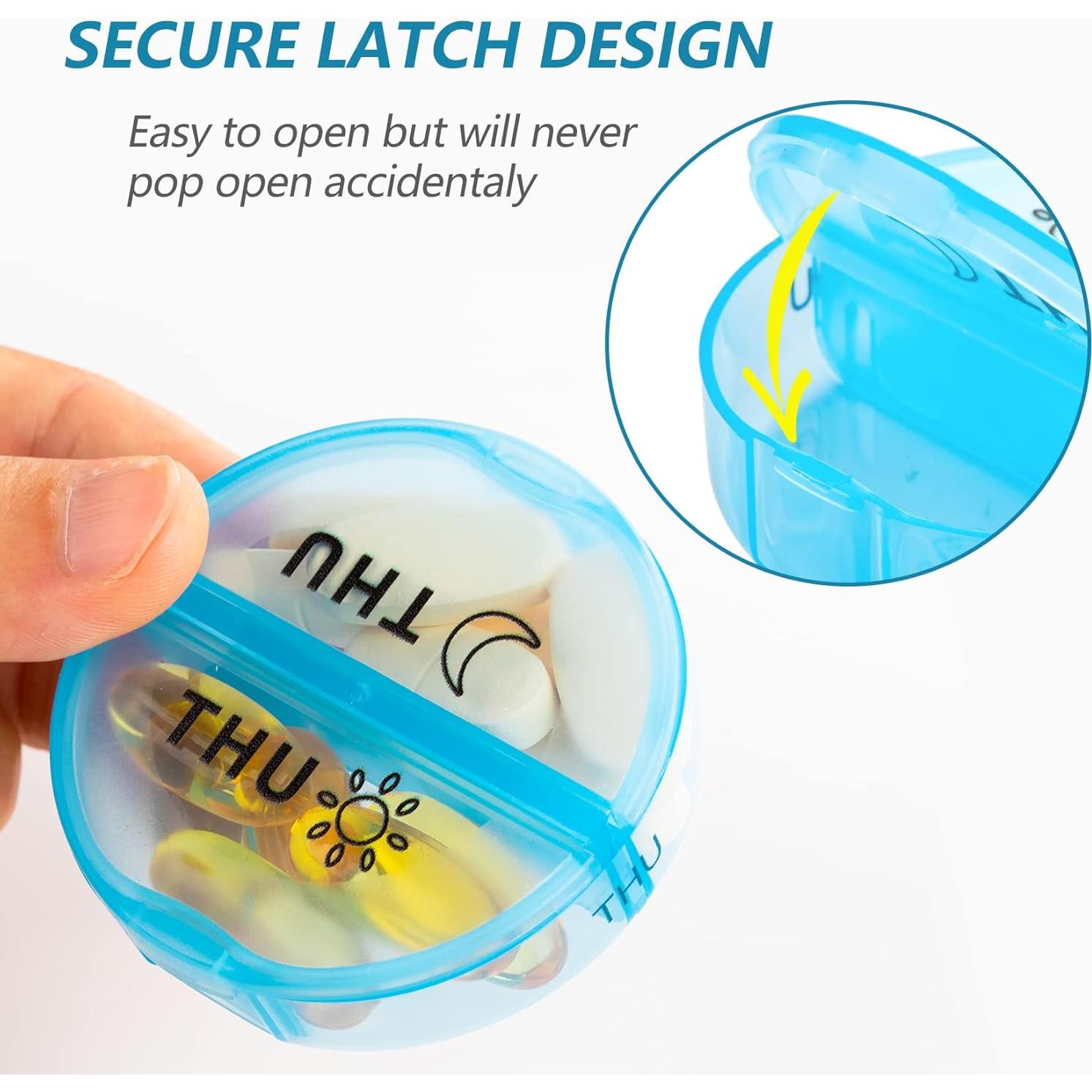 Organizador de Pastillas Mensual Yaklim 28 Días AM PM XL