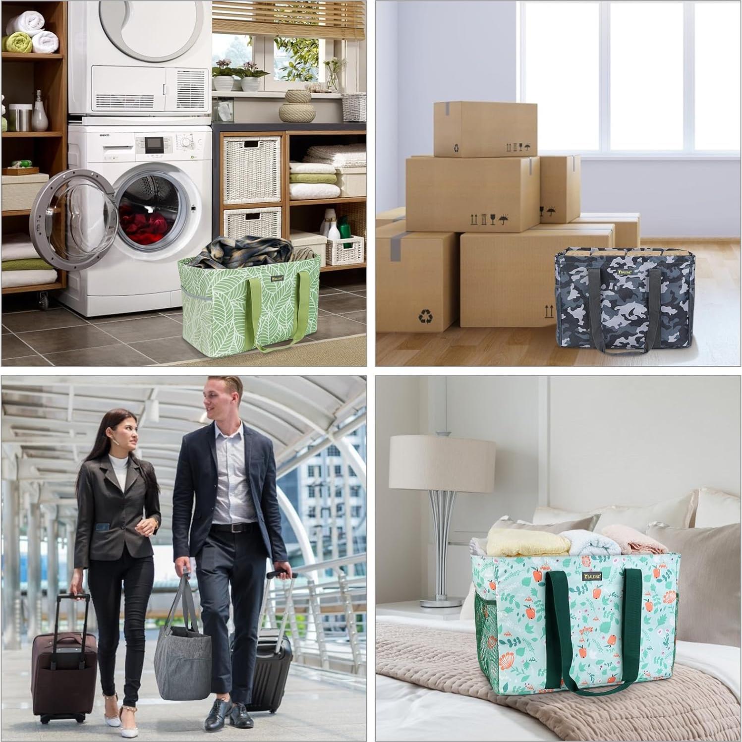 Bolsa de Utilidad Extra Grande BALEINE 34L Plegable Follaje Antiguo