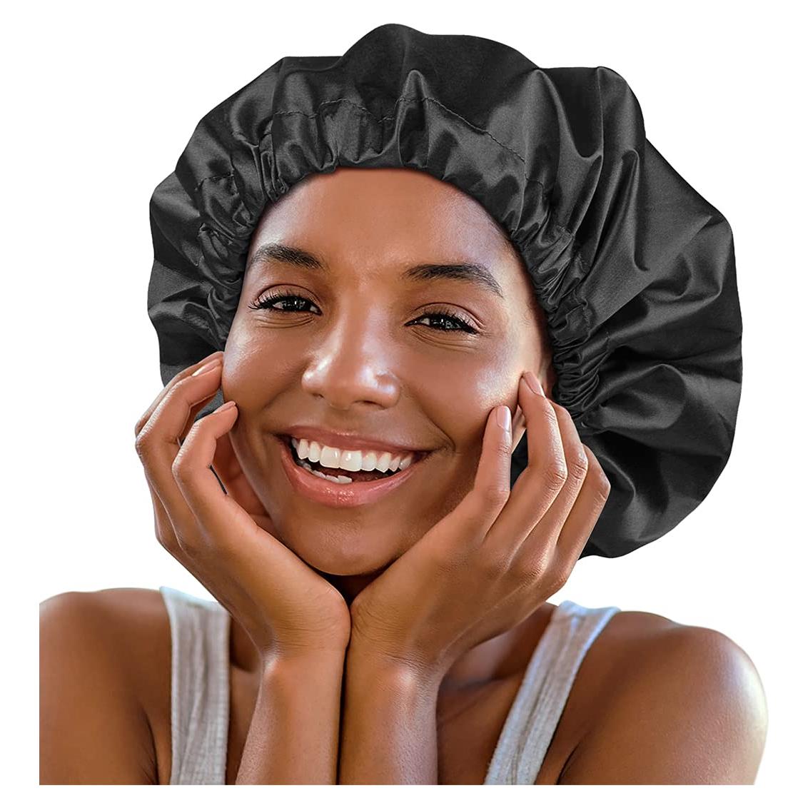 Gorro de Ducha Jumbo Heerf para Cabello Largo y Rizado