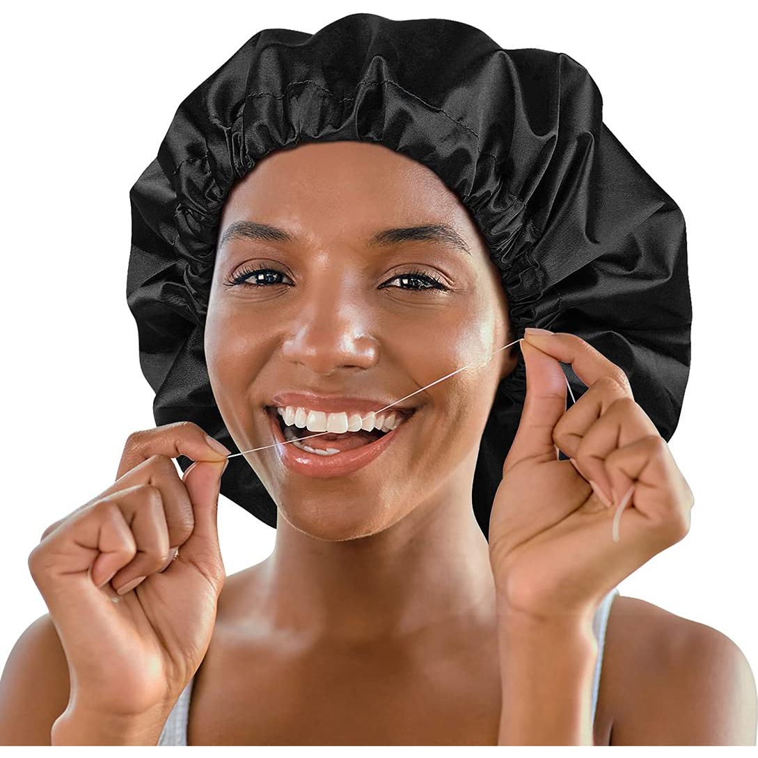 Gorro de Ducha Jumbo Heerf para Cabello Largo y Rizado