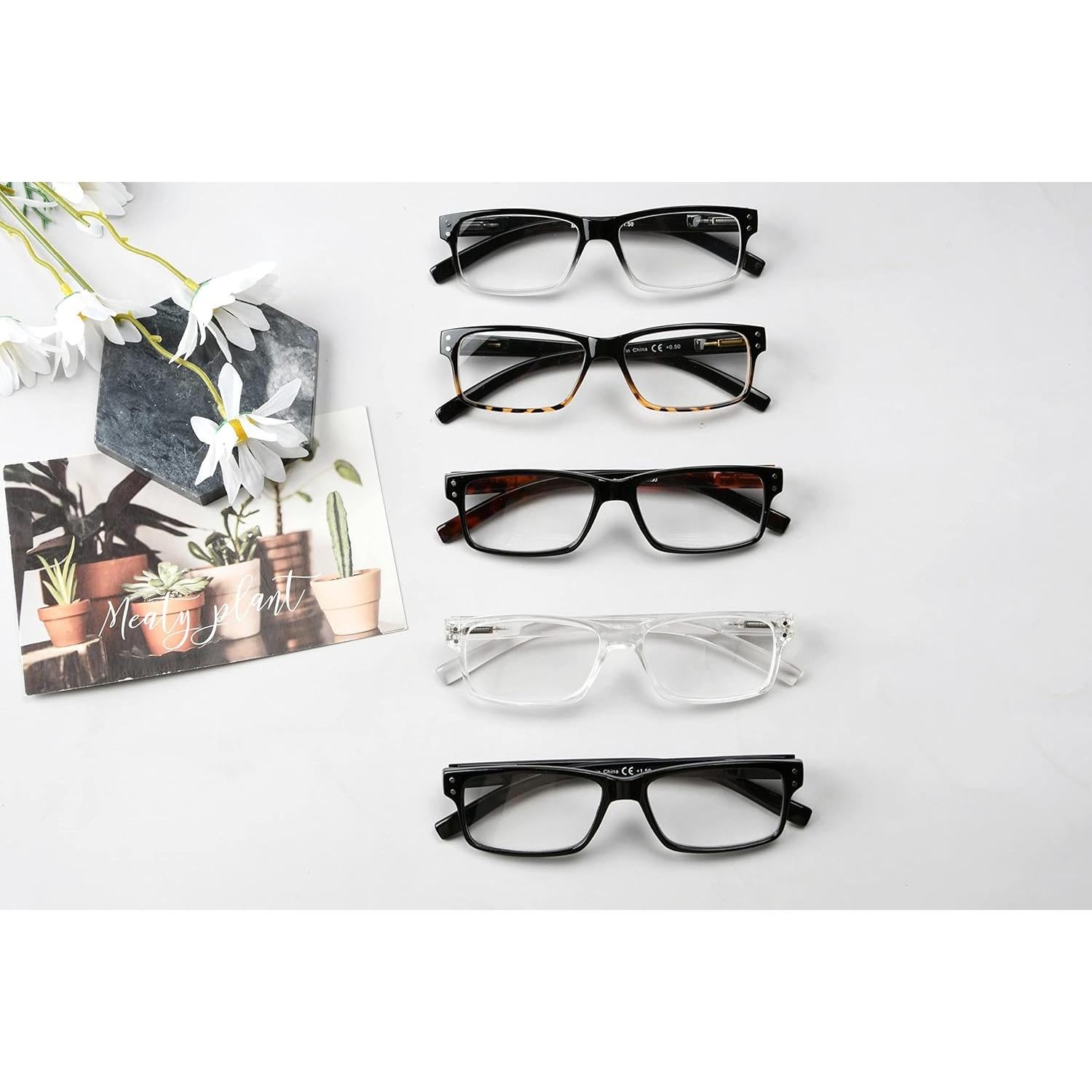 Gafas de Lectura Eyekepper 5 Paquete Hombres 1.75x