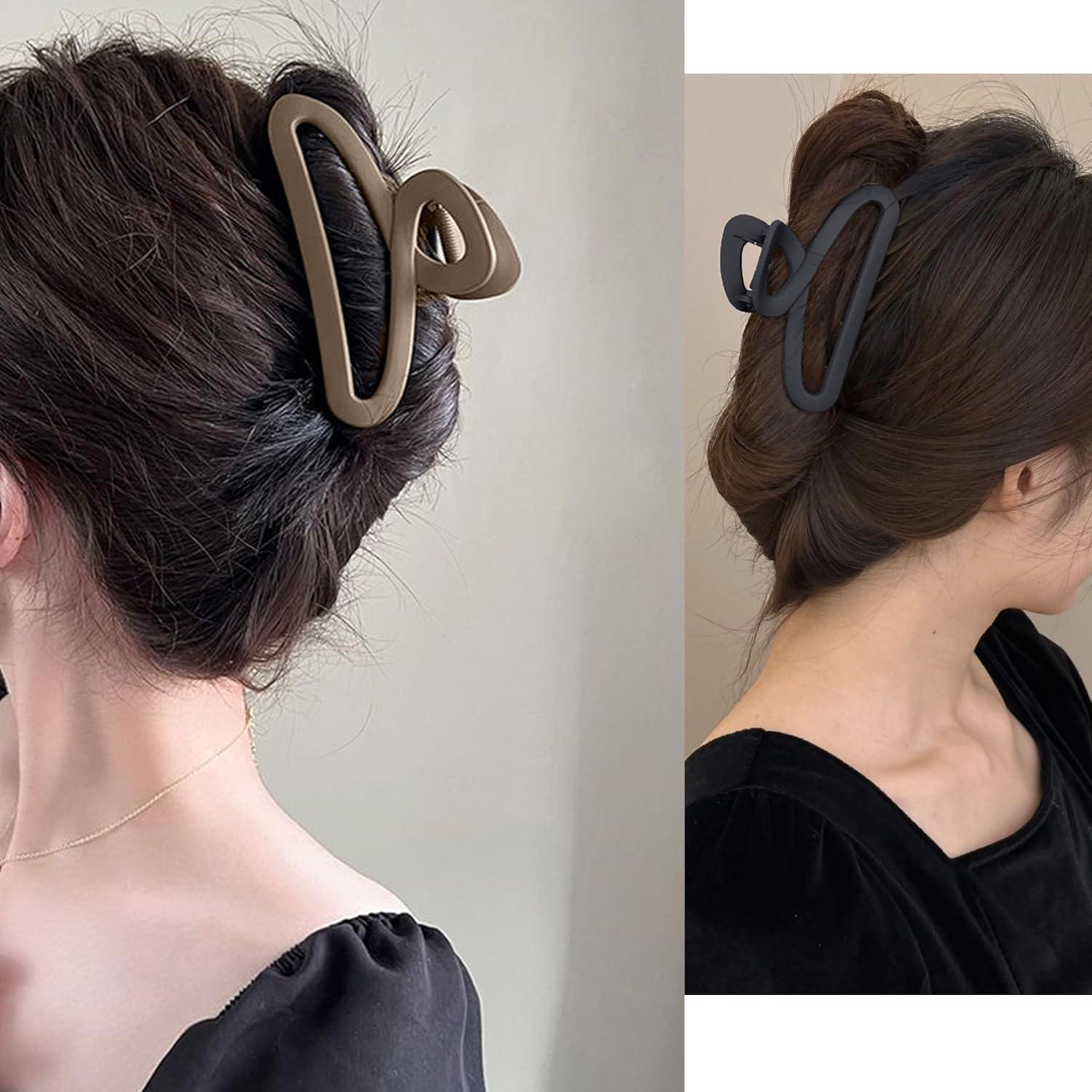 Pinzas para el cabello Nalodu 4 piezas antideslizantes 10.9 cm