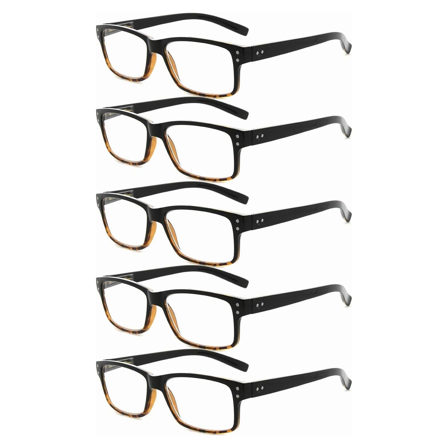 Gafas de Lectura Eyekepper 5 Paquete Hombres 1.25x