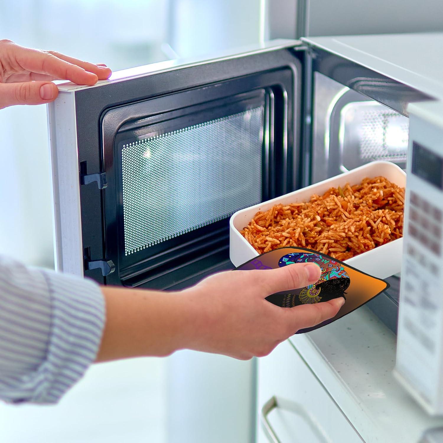 Juego de 2 Agarraderas de Cocina Gearsly Resistente al Calor