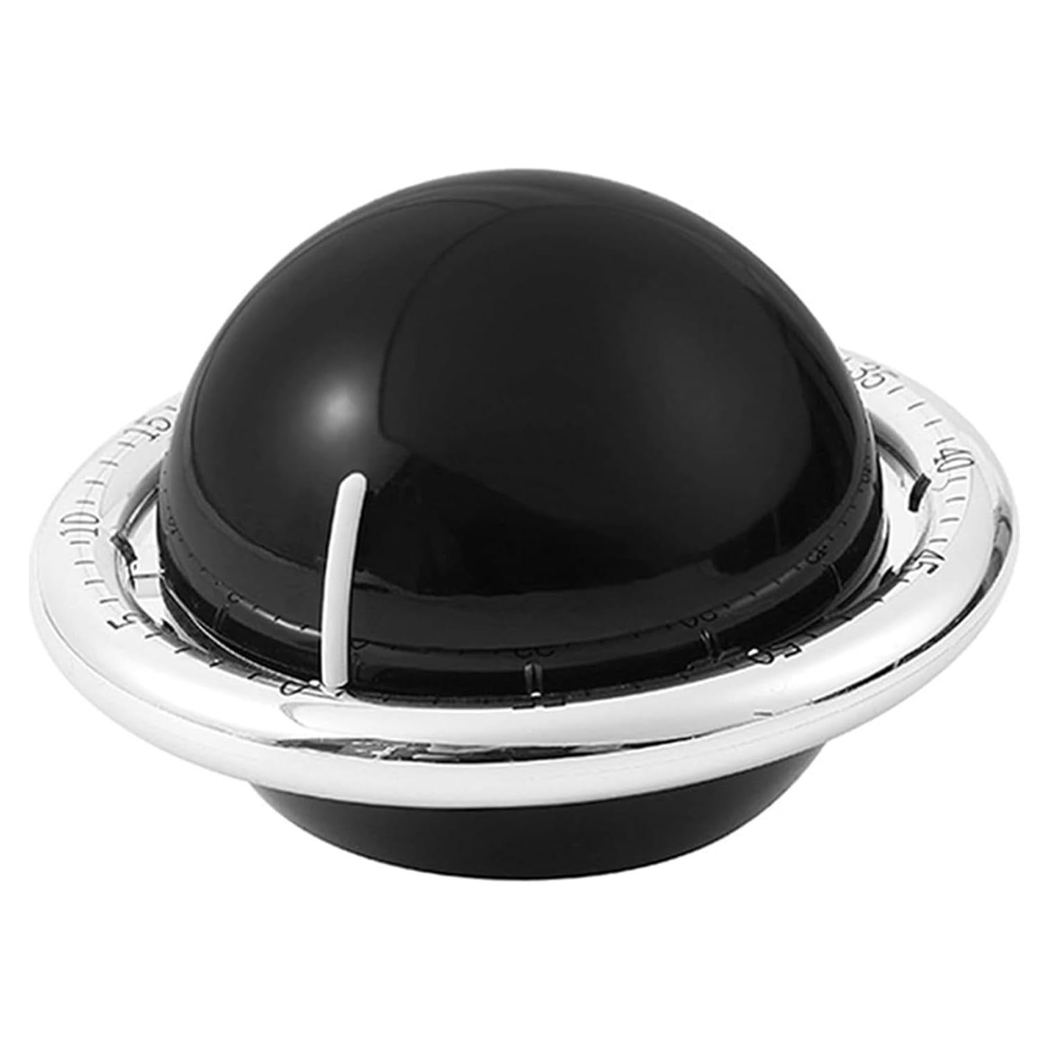 Temporizador de Cocina Mecánico HEMIPLEGIA 60 Minutos Negro