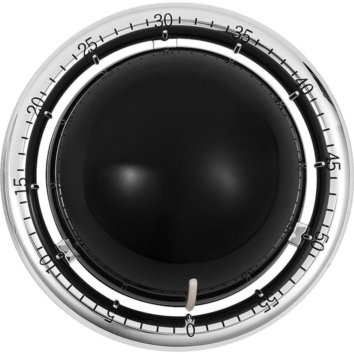 Temporizador de Cocina Mecánico HEMIPLEGIA 60 Minutos Negro