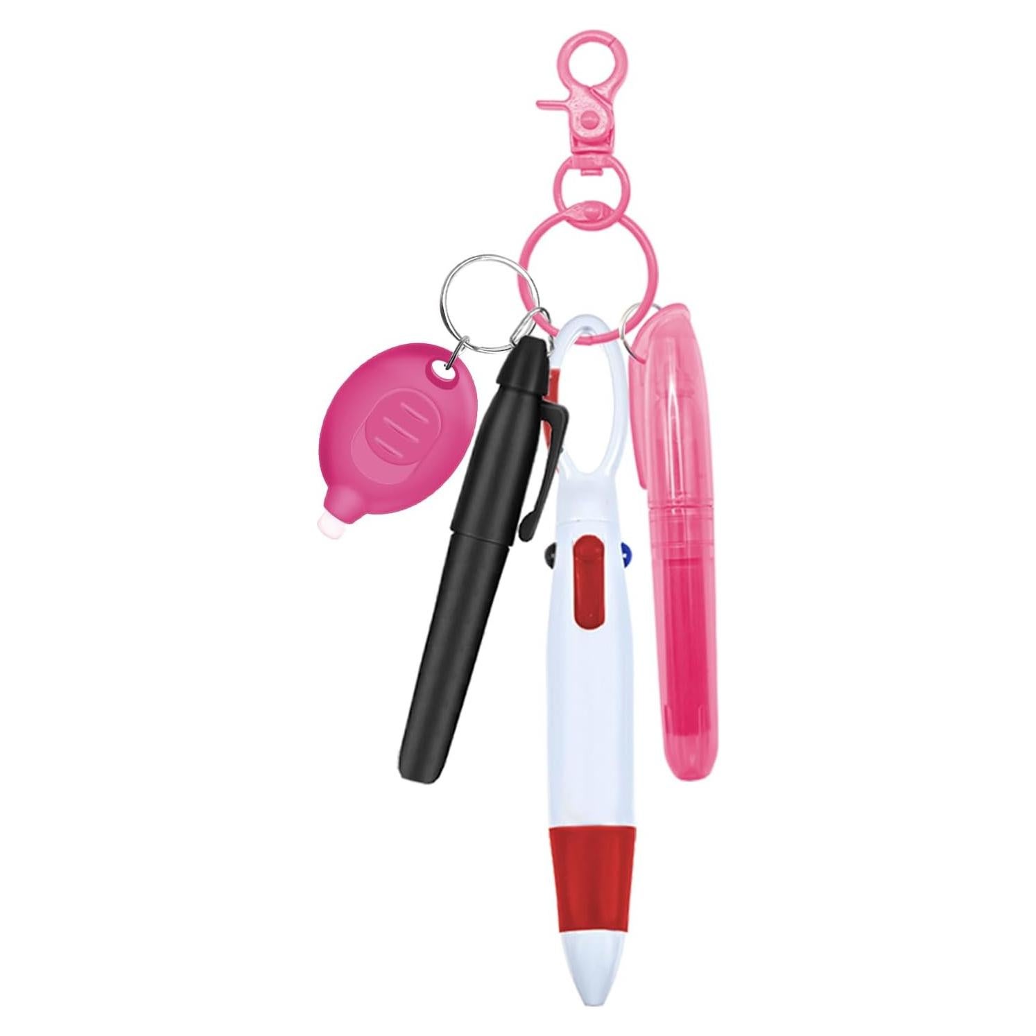 Juego de bolígrafos para enfermeras Daemson - 6 piezas Rosa