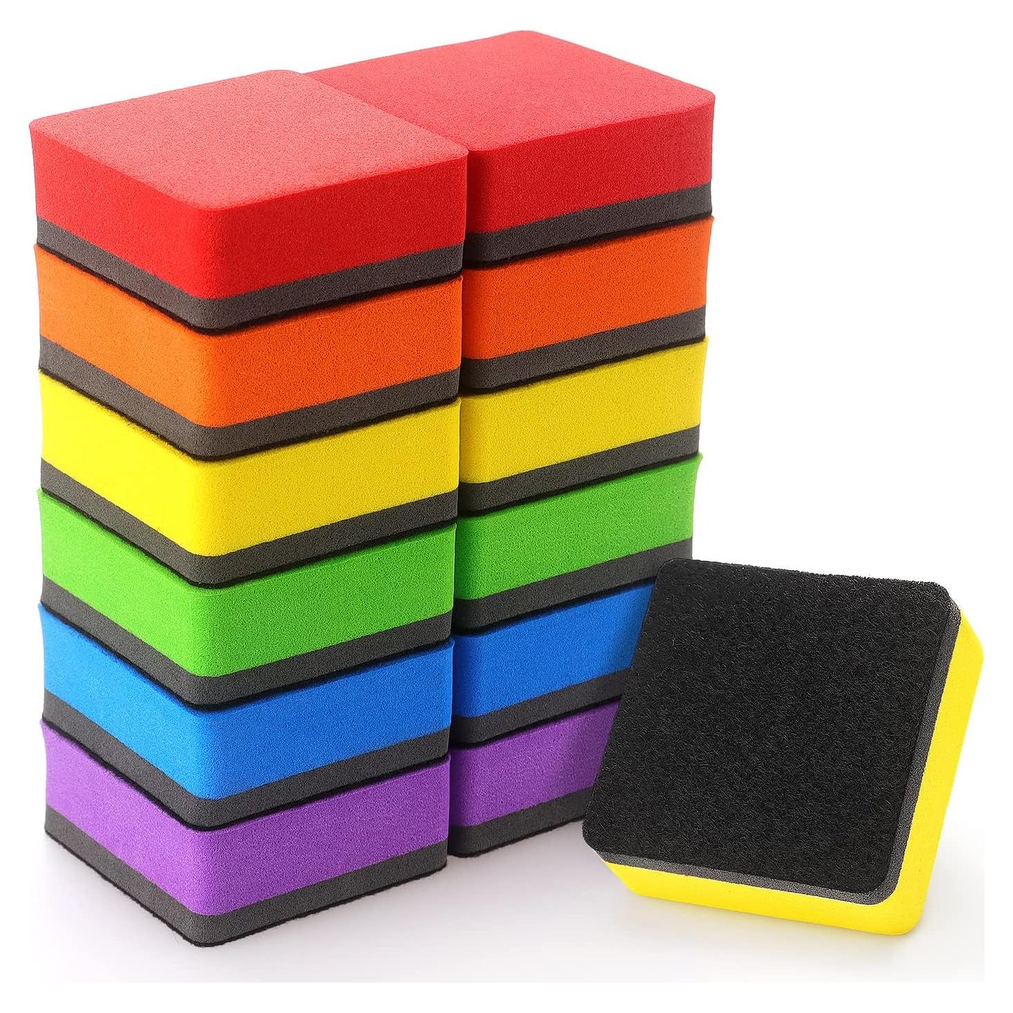 Borradores Magnéticos Tamaki para Pizarra Blanca - Paquete 12