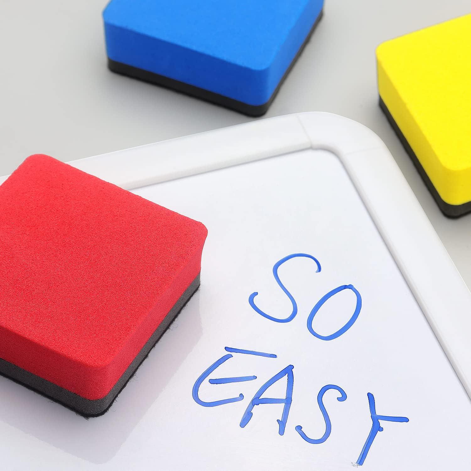 Borradores Magnéticos Tamaki para Pizarra Blanca - Paquete 12