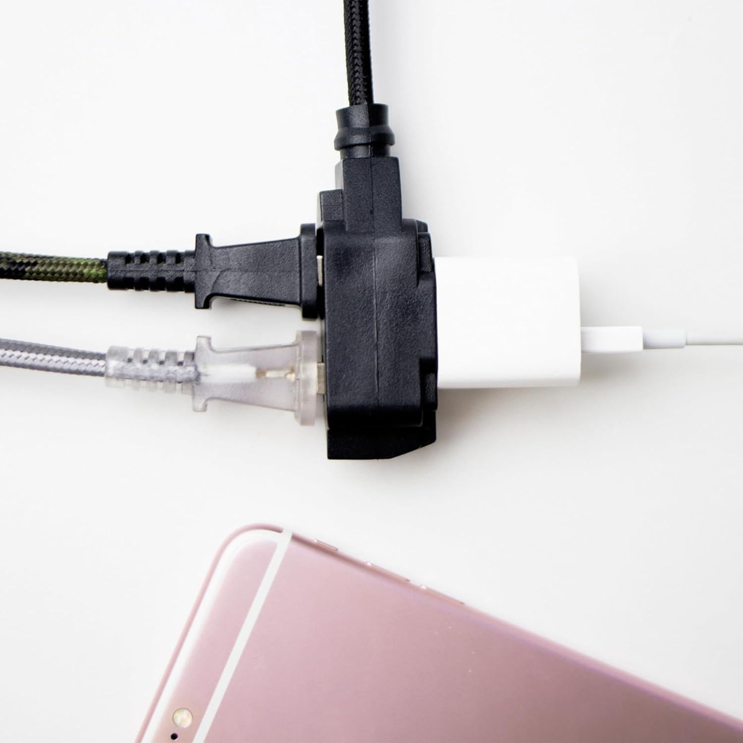 Cable de Extensión de Tela Globe Electric 2.7m 3 Salidas