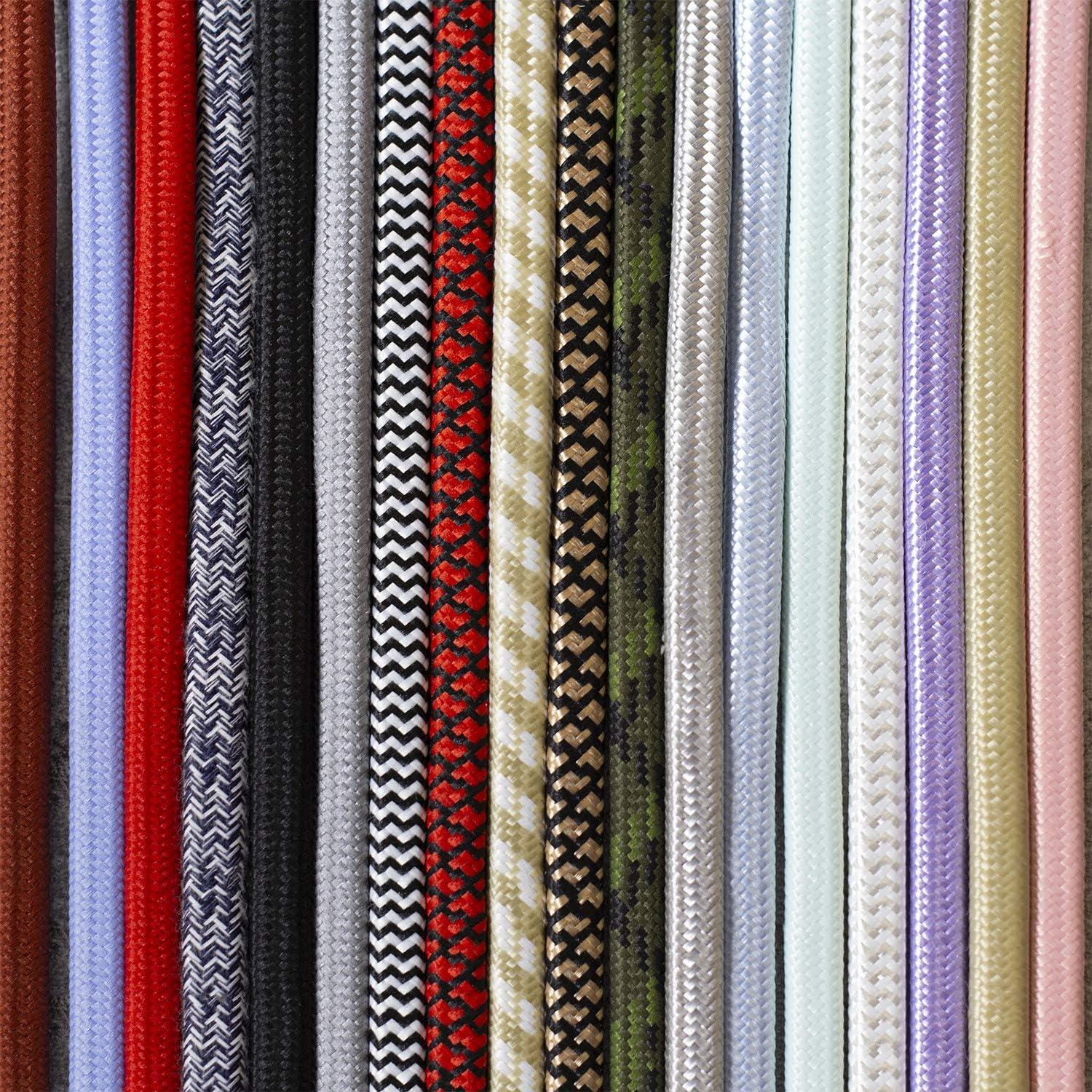 Cable de Extensión de Tela Globe Electric 2.7m 3 Salidas