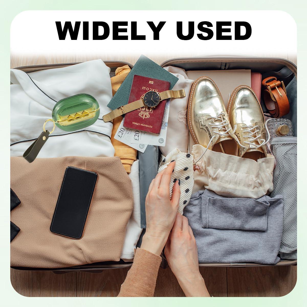 Rodillo Quitapelusas Portátil Esimple Verde con 4 Rollos Repuesto