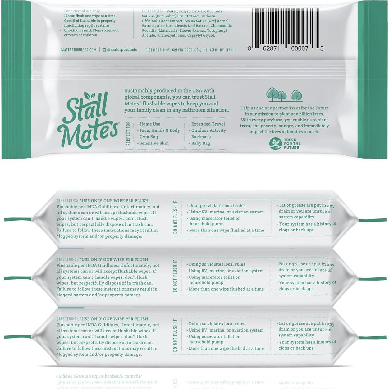 Toallitas Desechables Stall Mates Hipoalergénicas 240 Unidades