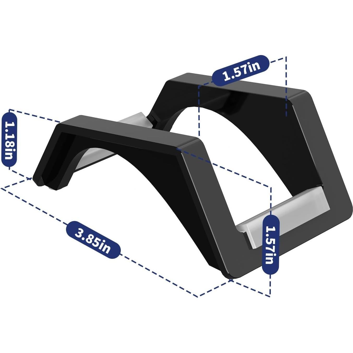 Soporte Vertical Mini PC CaSZLUTION para Beelink S12 Pro Negro