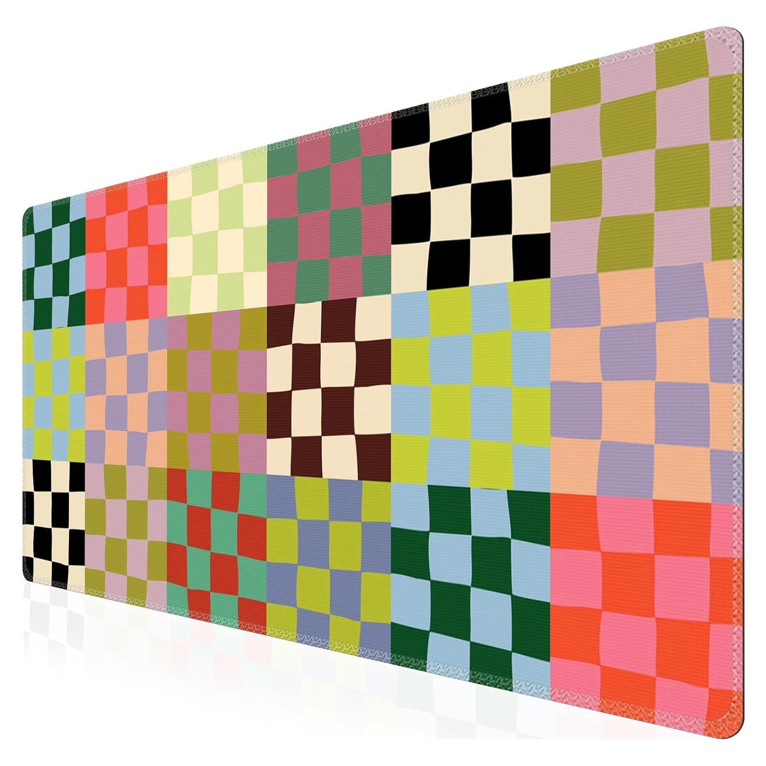 Alfombrilla de Escritorio XXL iCasso Cuadros Retro Antideslizante