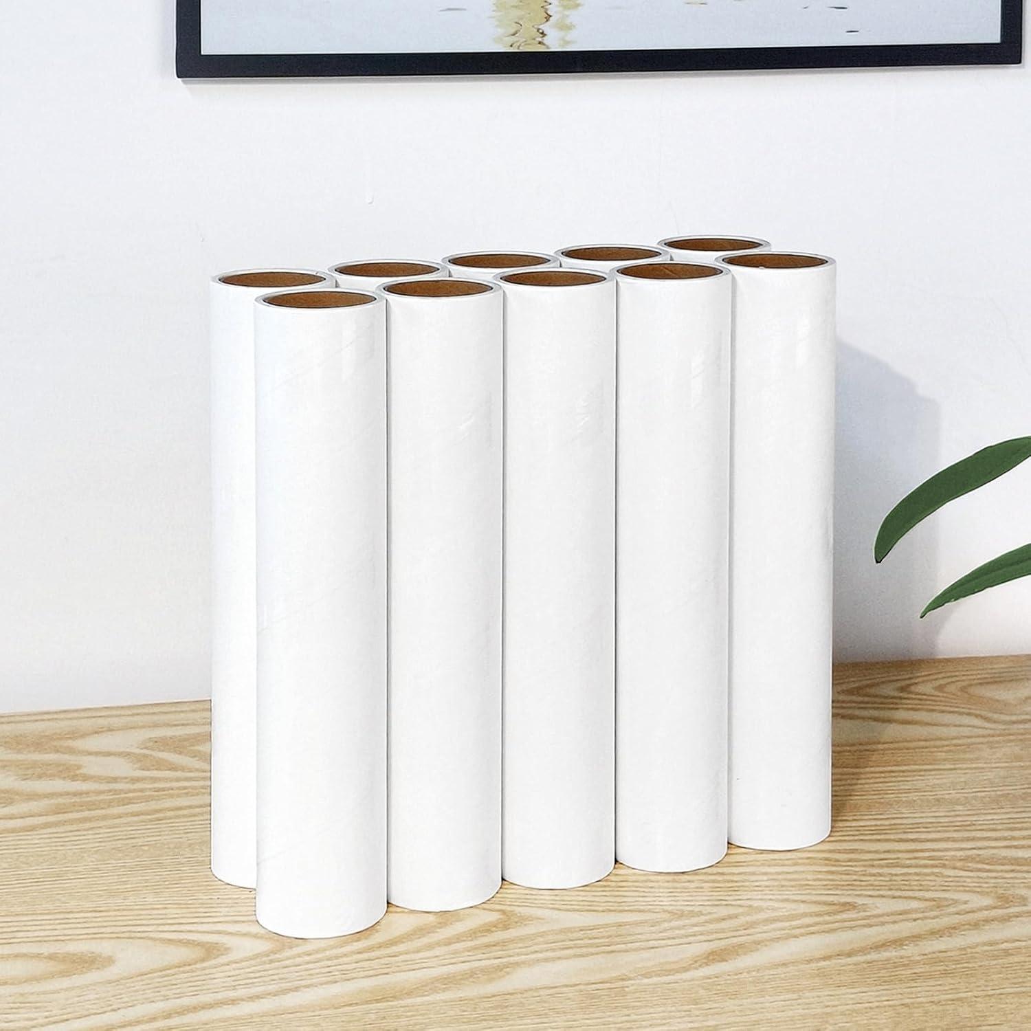 Recargas de Rodillo de Pelusa MINGRACE 24 cm - 10 Rollos 600 Hojas