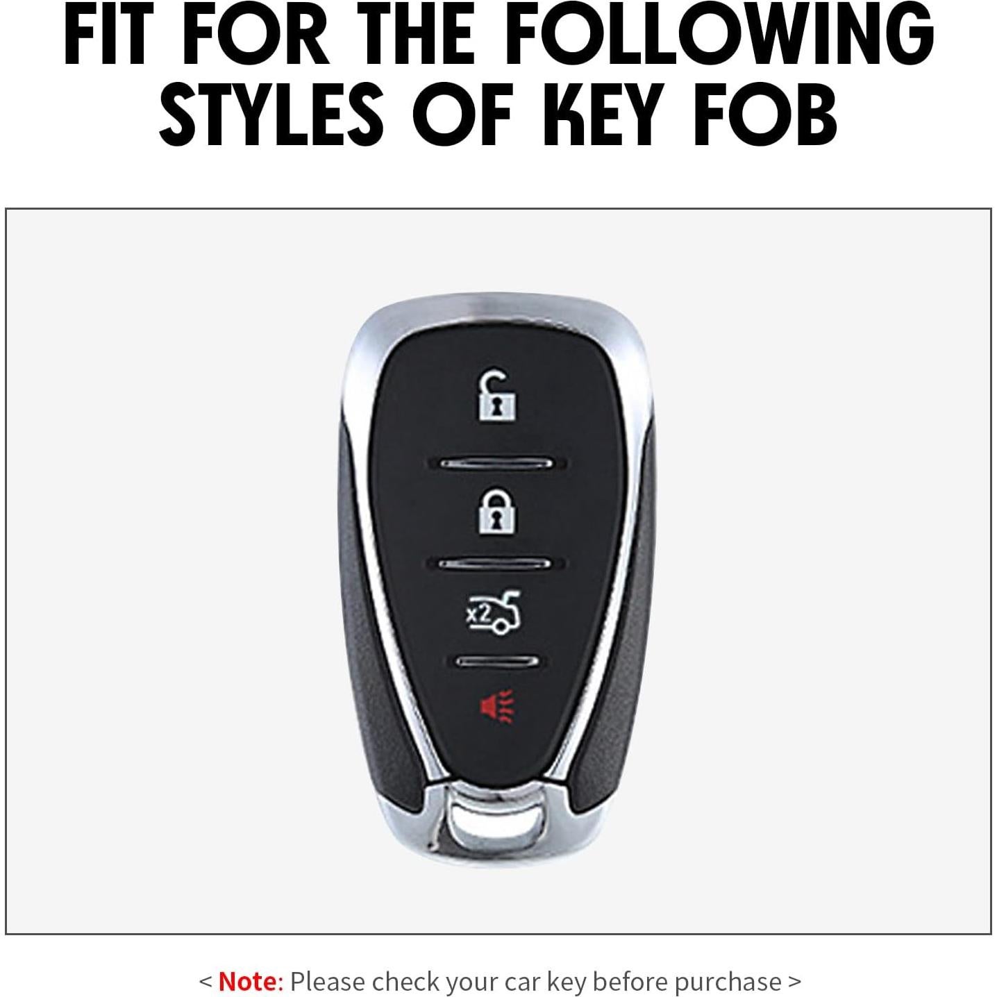 Funda de Llave Chevrolet Worcas CVSA4-SCE1 Fibra Carbono