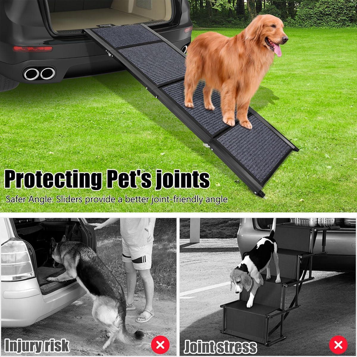 Rampa Plegable para Perros GaliGali 160 cm Antideslizante