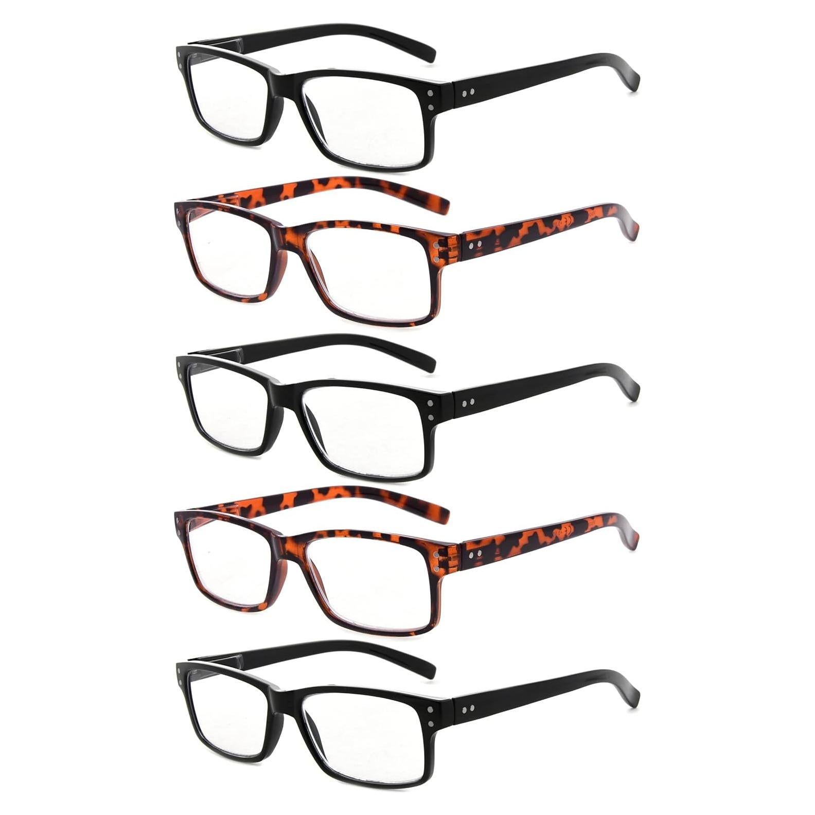 Gafas de Lectura Eyekepper 5 Paquete Hombres 0.75x