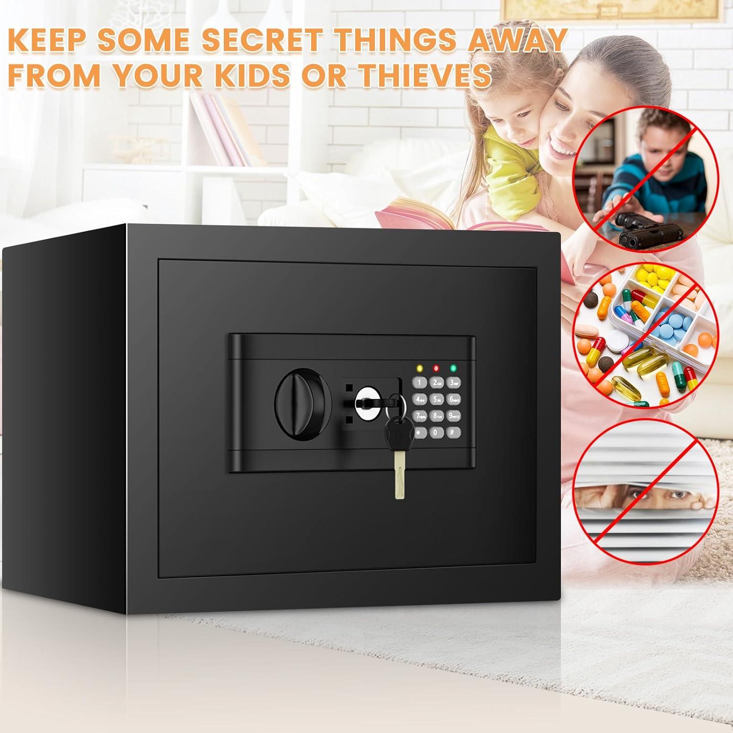 Caja Fuerte a Prueba de Fuego Sapekity 34L con Teclado Digital