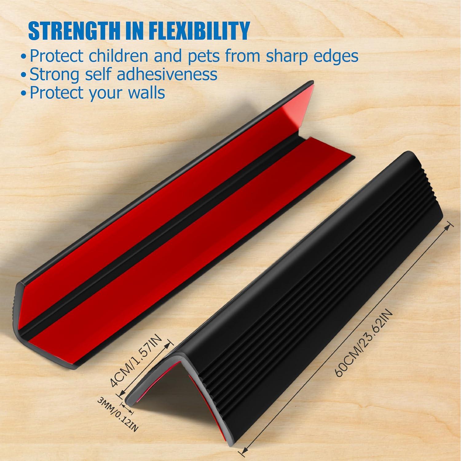 Protectores de Esquinas Autoadhesivos POPAKAN 4 Piezas 60 cm