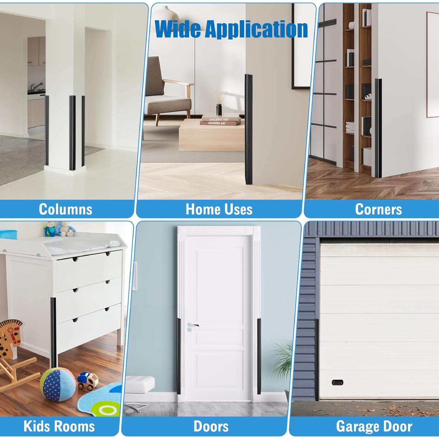 Protectores de Esquinas Autoadhesivos POPAKAN 4 Piezas 60 cm