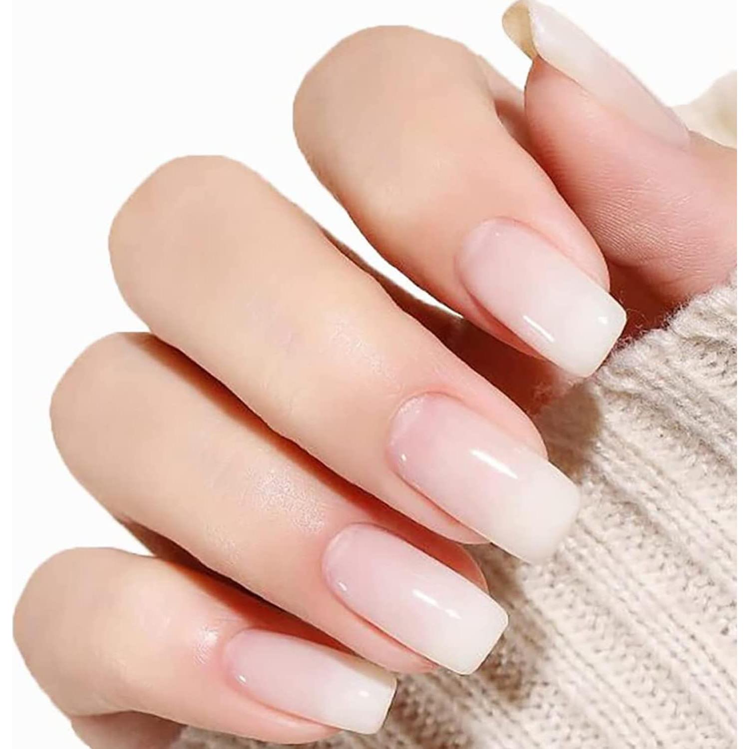 Gel de Uñas Vishine 15ml Jelly Cristal Blanco Lechoso UV LED