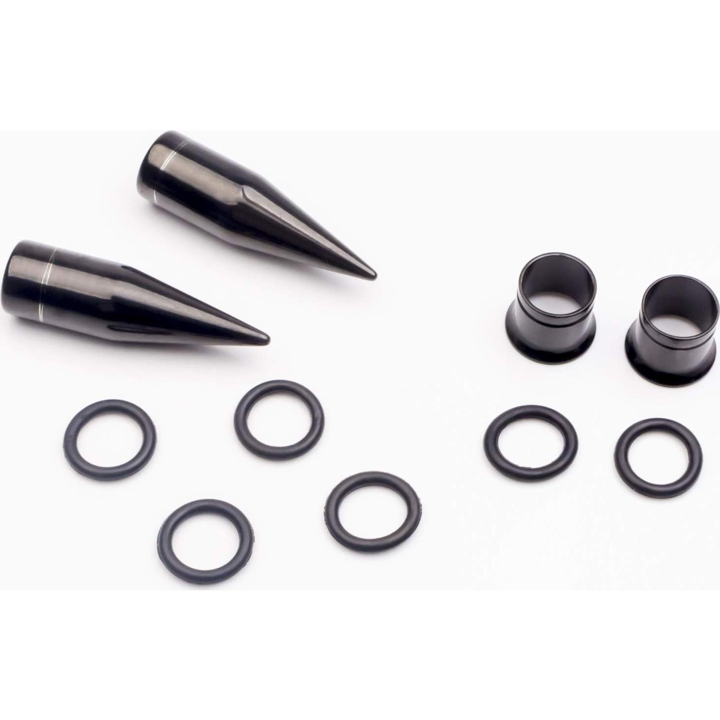 Kit de Estiramiento 36pcs CABBE KALLO Acero Quirúrgico 14G a 00G