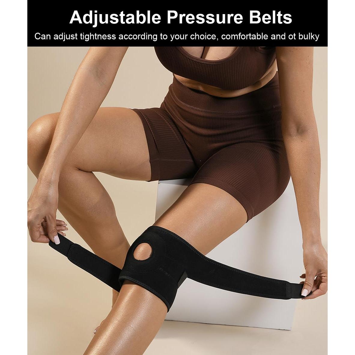 Férula para Rodilla SUJAYU Ajustable Compresión Negro