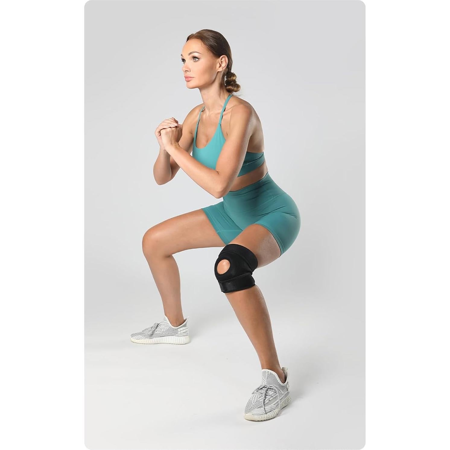 Férula para Rodilla SUJAYU Ajustable Compresión Negro