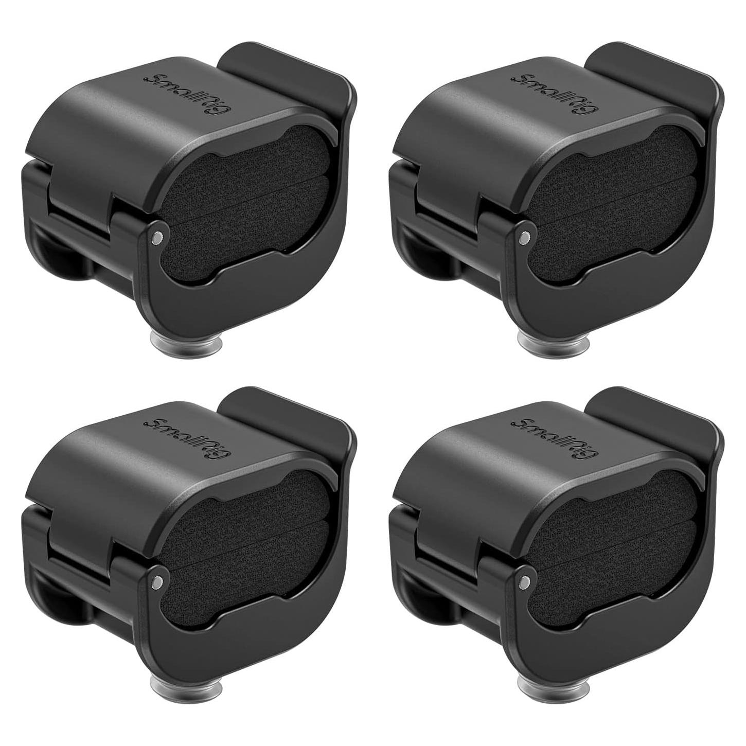 Abrazadera para Cámara SmallRig 4 pcs Soporte de Cable 2-7mm
