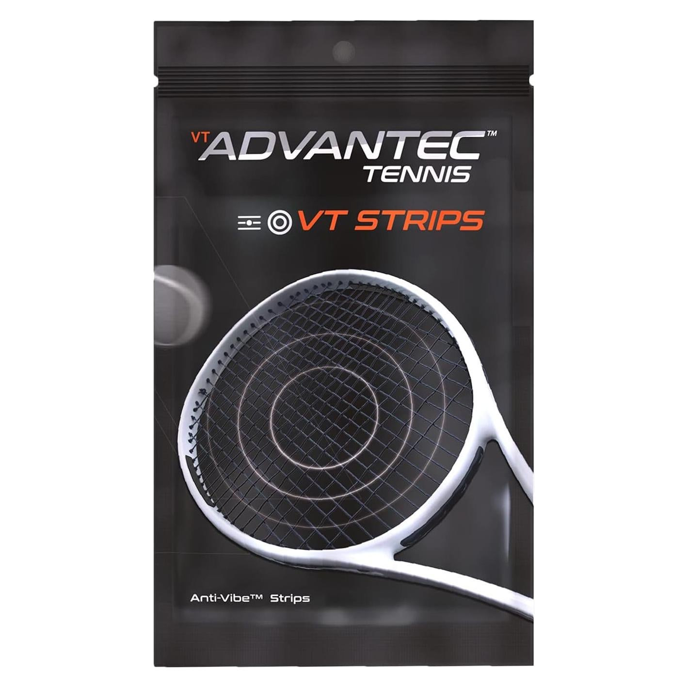 Tiras Anti-Vibración VT Advantec para Raqueta de Tenis - Paquete de 4