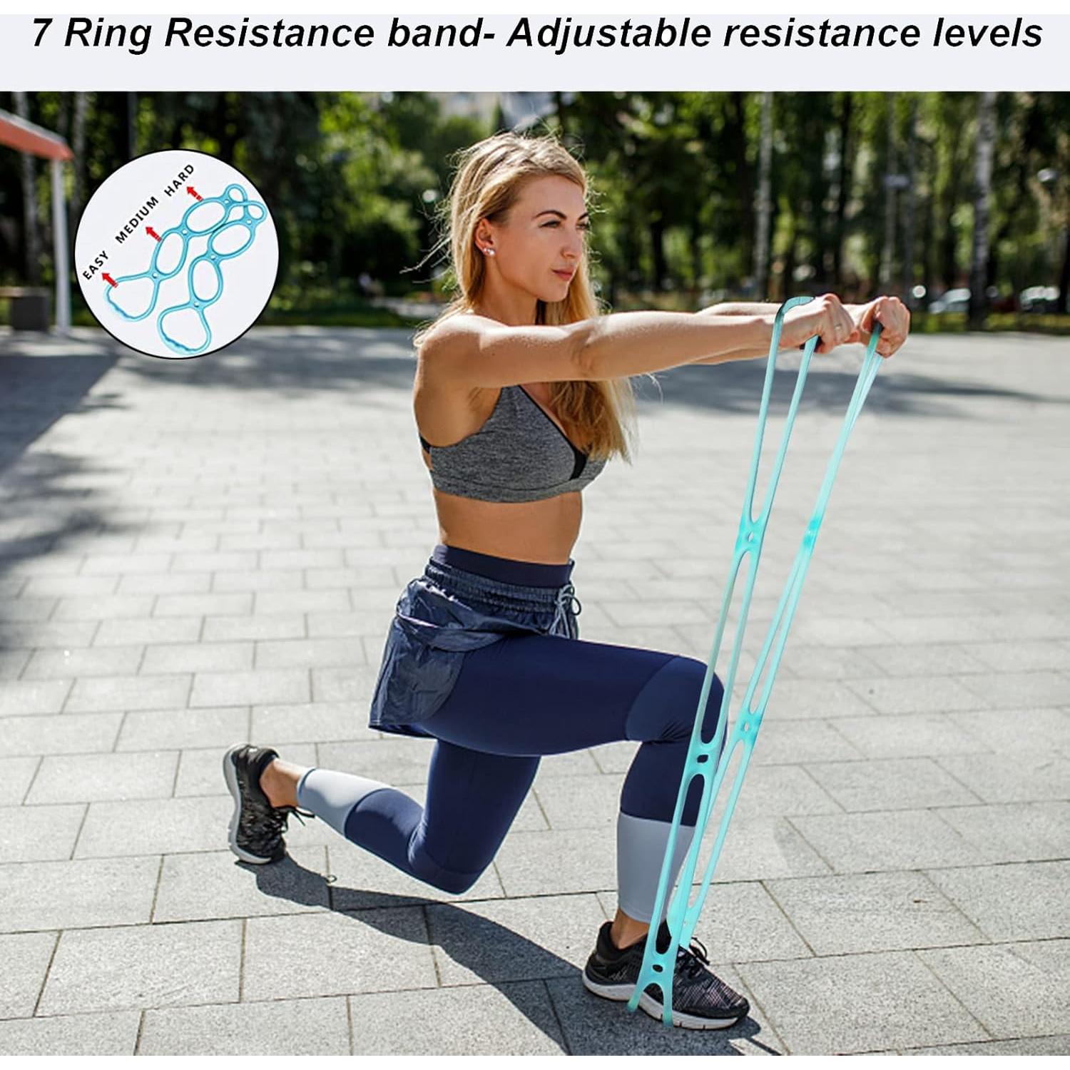 Banda de Resistencia LACANEA 7 Anillos para Estiramiento