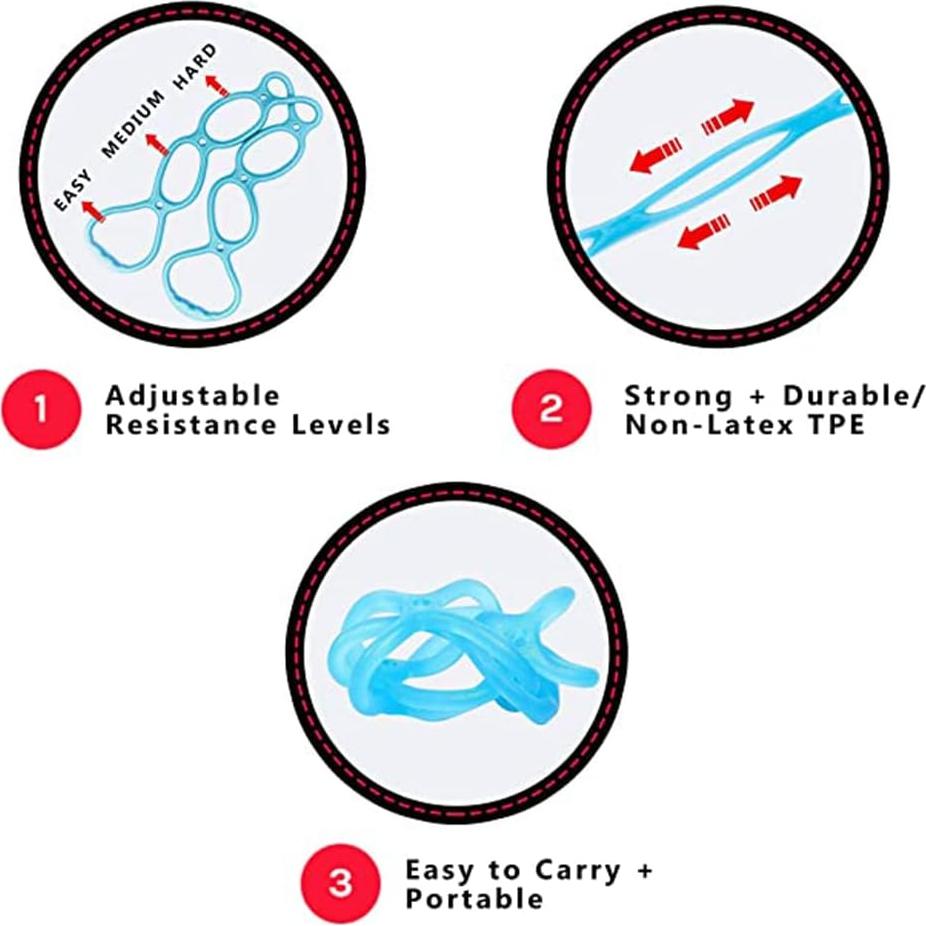 Banda de Resistencia LACANEA 7 Anillos para Estiramiento