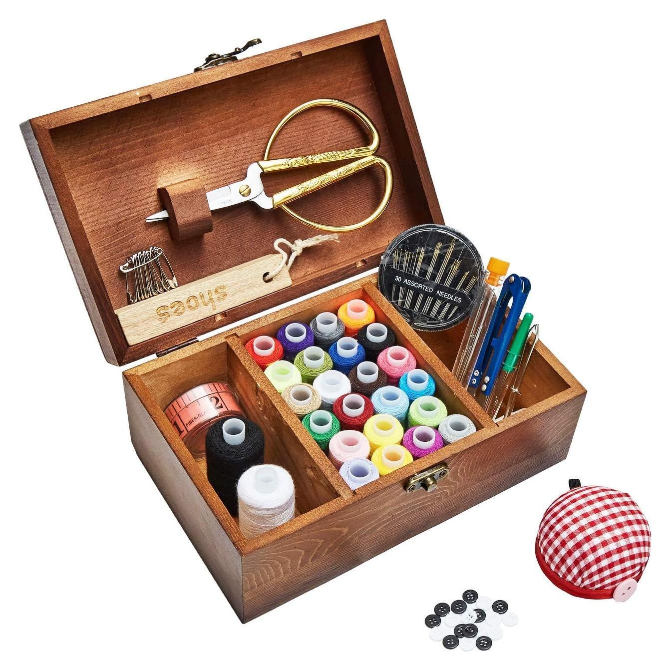 Kit de Costura de Madera YILONGTECH con Accesorios Esenciales