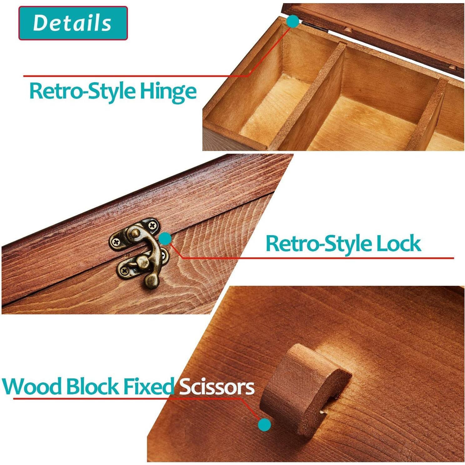 Kit de Costura de Madera YILONGTECH con Accesorios Esenciales