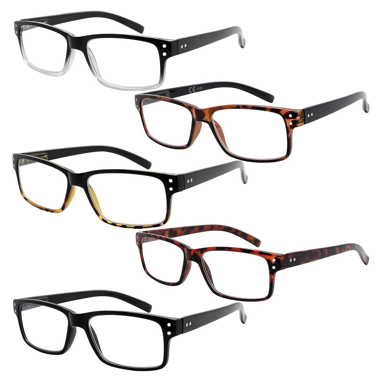 Gafas de Lectura Eyekepper 5 Paquete Hombres 1.75x