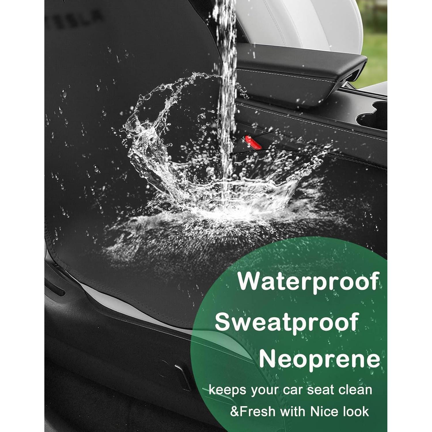 Cubierta de Asiento Impermeable EVMODS para Tesla Model Y/3