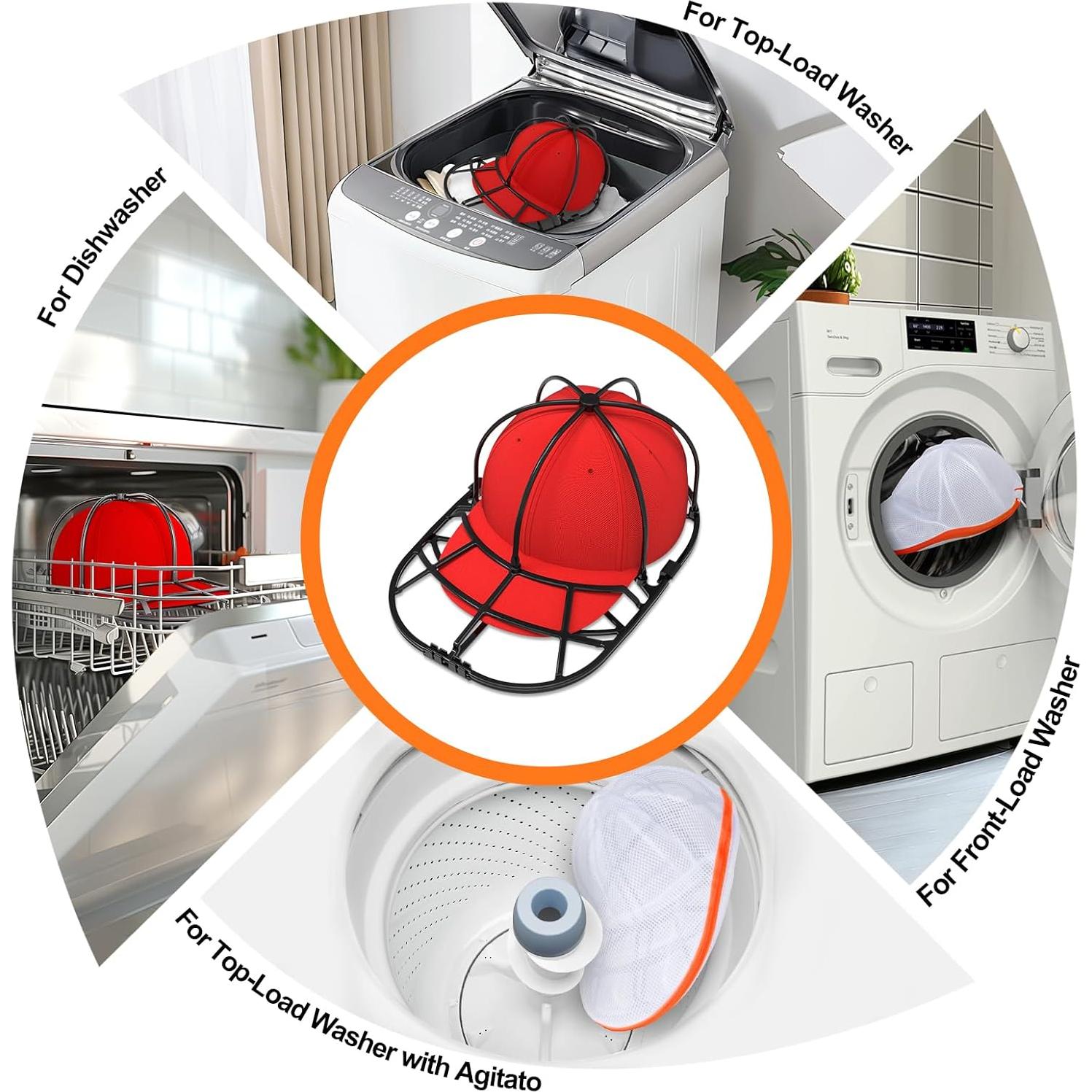 Cesta Lavadora de Gorras XQXA - Protector para Gorras de Béisbol