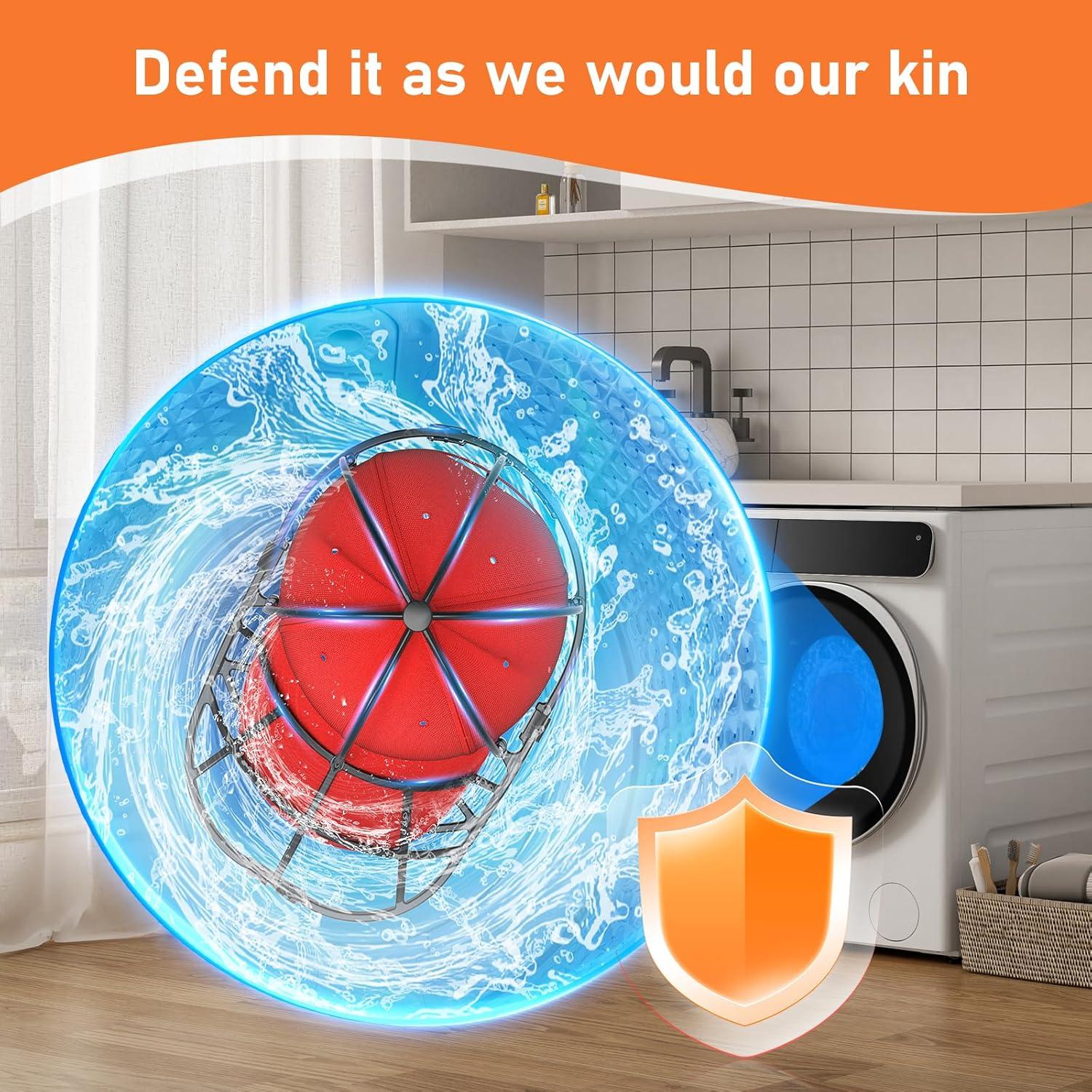 Cesta Lavadora de Gorras XQXA - Protector para Gorras de Béisbol